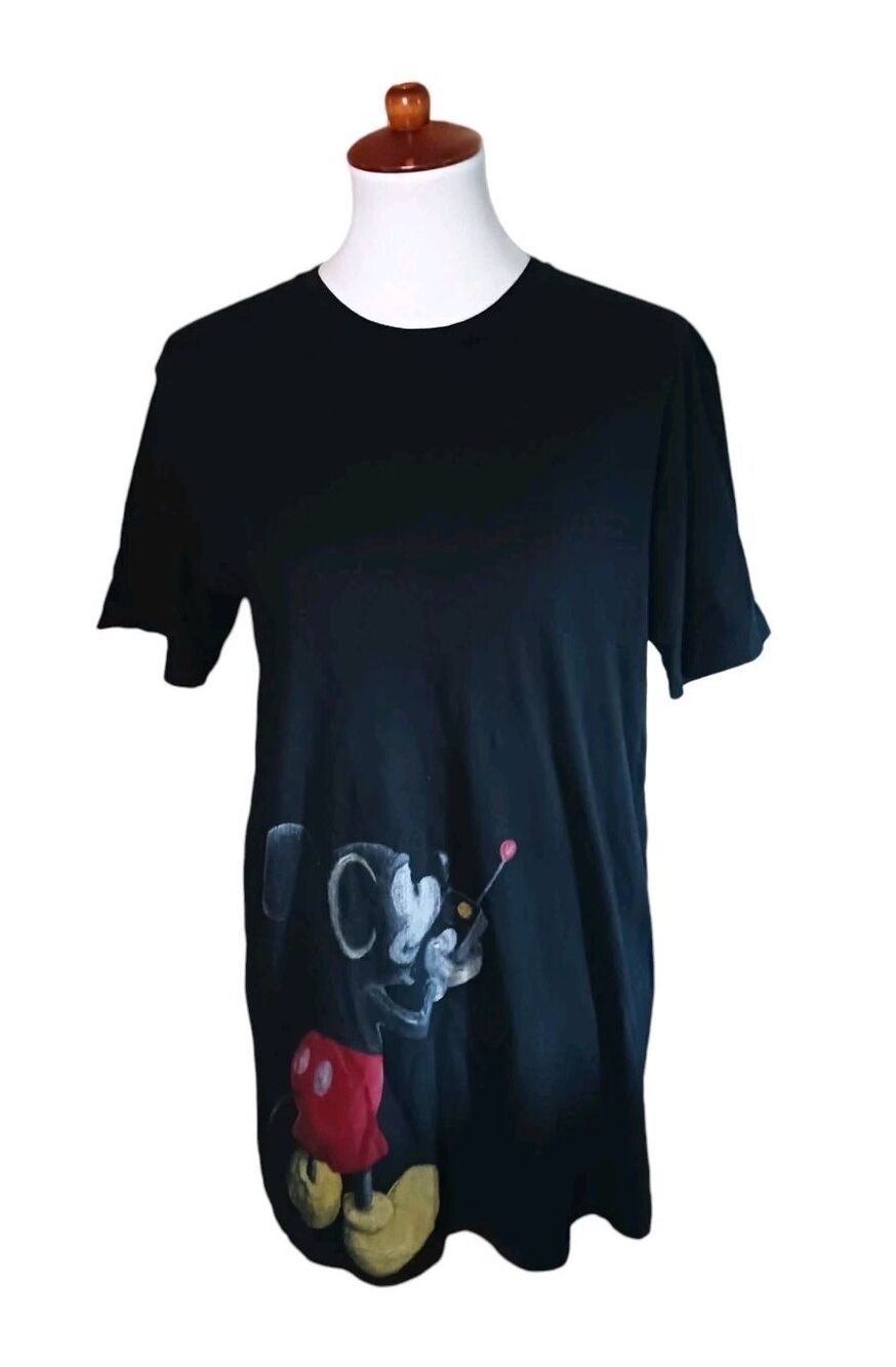 Disney Double 5 Collection Mickey Mouse T Shirt Womens M Les Schettkoe Artist LE